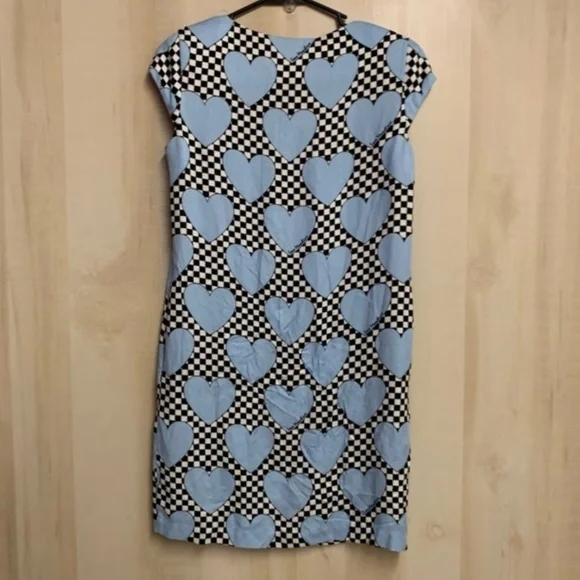 NWT MOSCHINO LOVE ALL OVER HEART DRESS - Picture 7 of 9